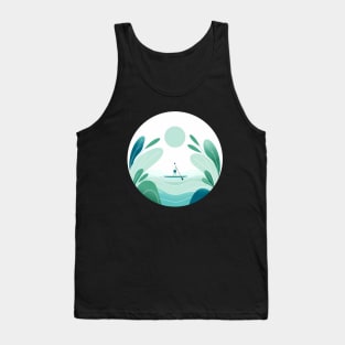 One paddle at a time Tank Top